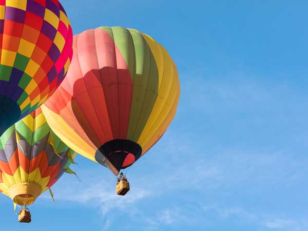 Hot Air Balloon in Del Mar, CA
