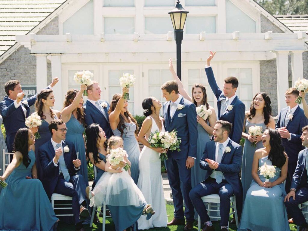 Bridal Party At LAuberge.