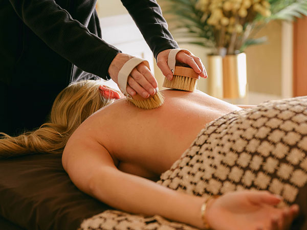 Lady Getting Massage