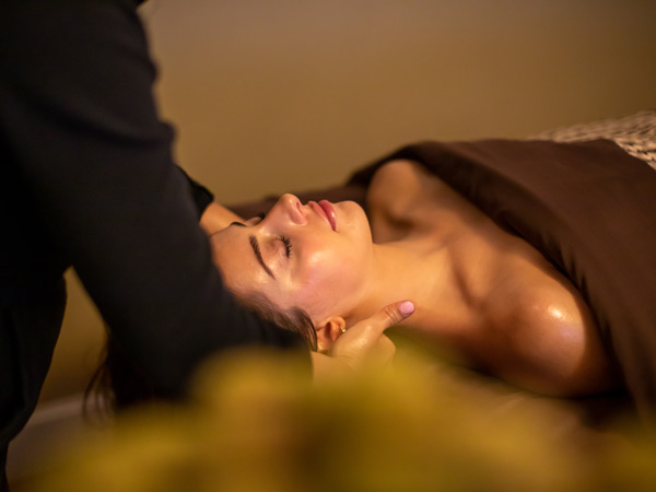 Lady Getting A Massage